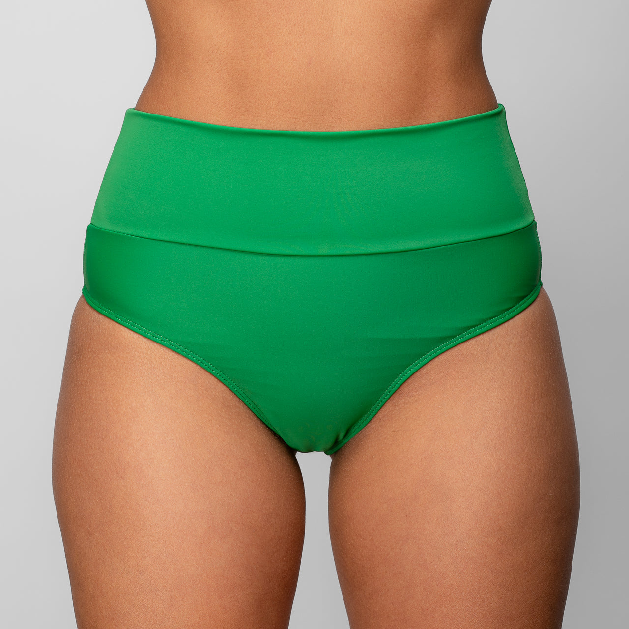 TRAJE DE BAÑO CALZÓN CON FAJA REDUCTIVA REBAJADO VERDE