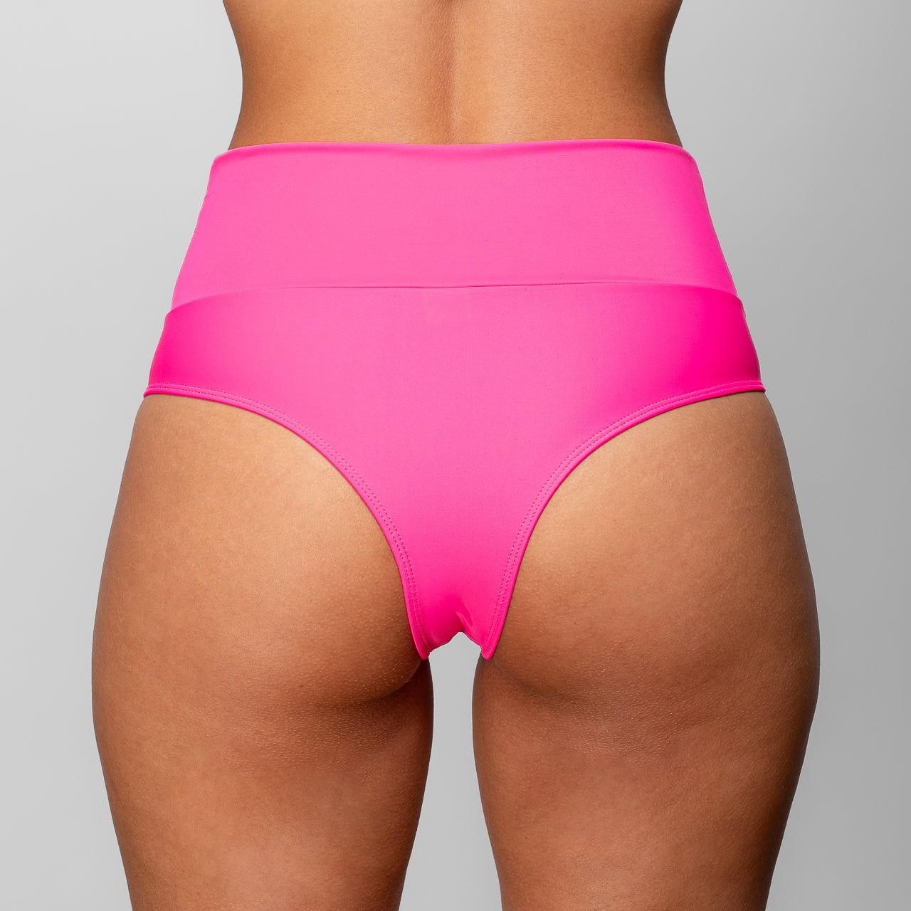 TRAJE DE BAÑO CALZÓN CON FAJA REDUCTIVA REBAJADO FUCSIA