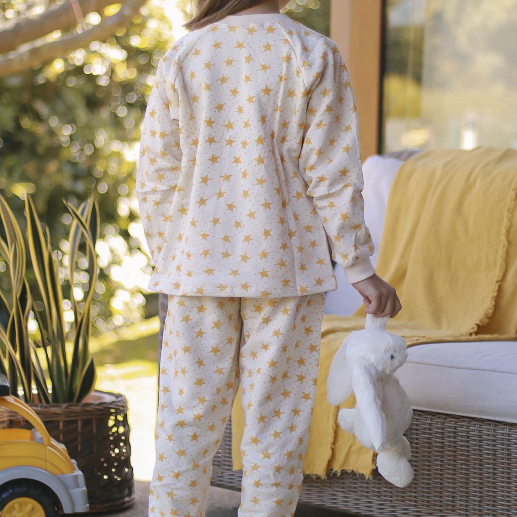 PIJAMA ESTRELLAS AMARILLAS