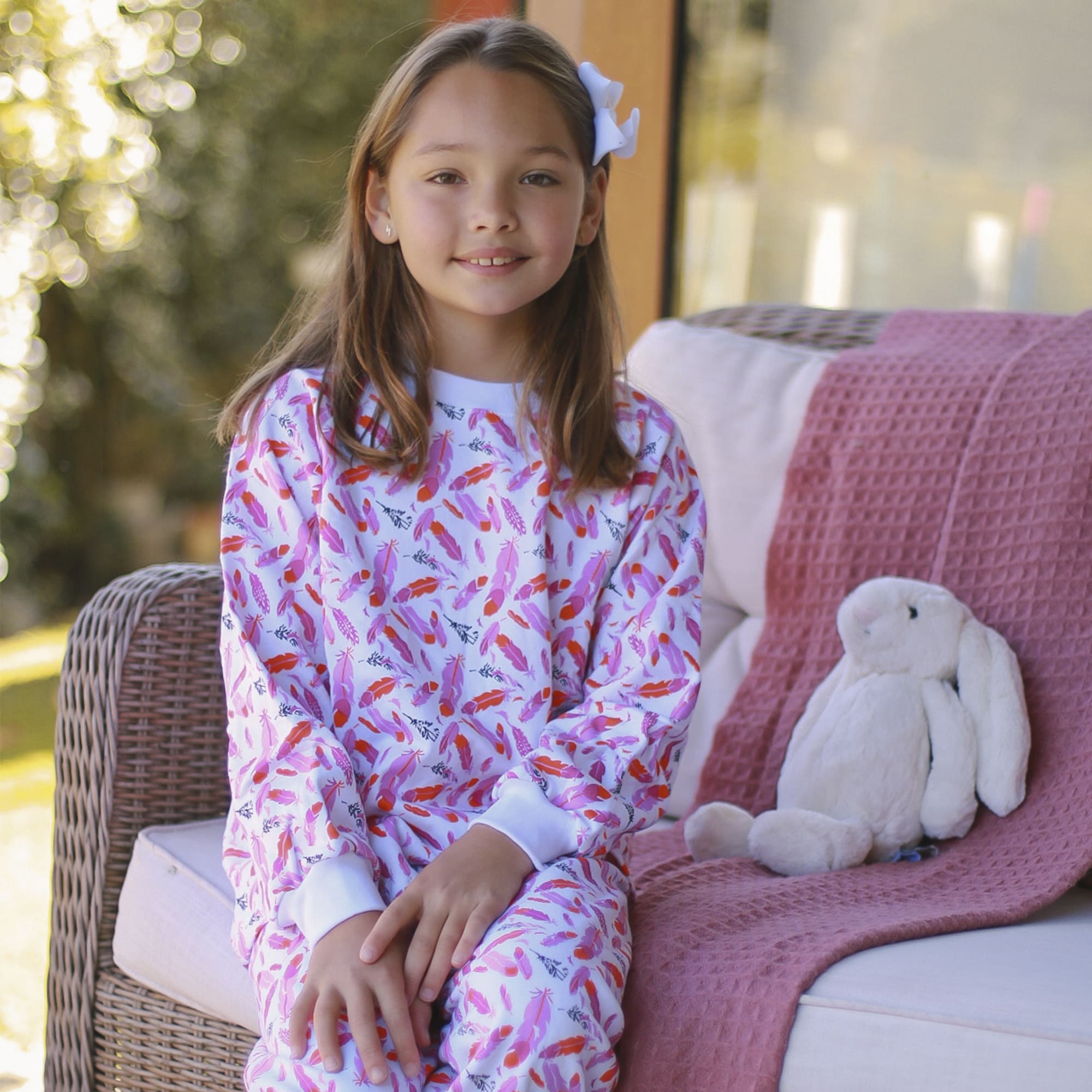 PIJAMA FRANELA PLUMAS
